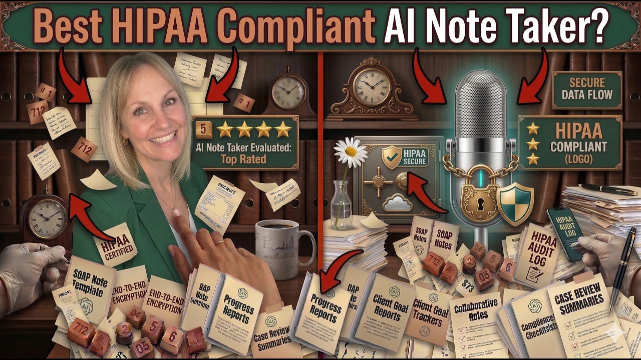 Best Reviewed HIPAA Compliant AI Note Taker for Mental Health Professionals? Why I Recommend Twofold