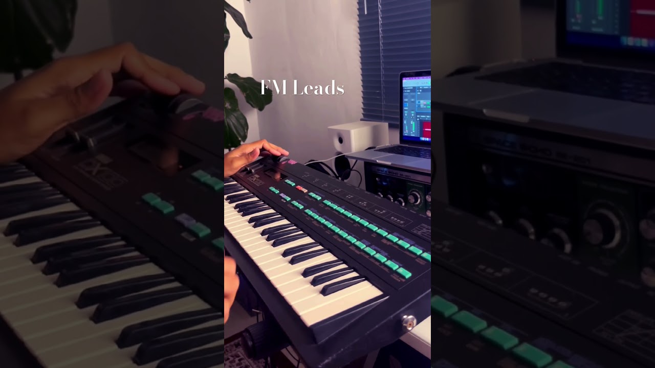 Yamaha DX100 Lead Sound #yahama #yamahadx100 #synthesizer #vintagesynths