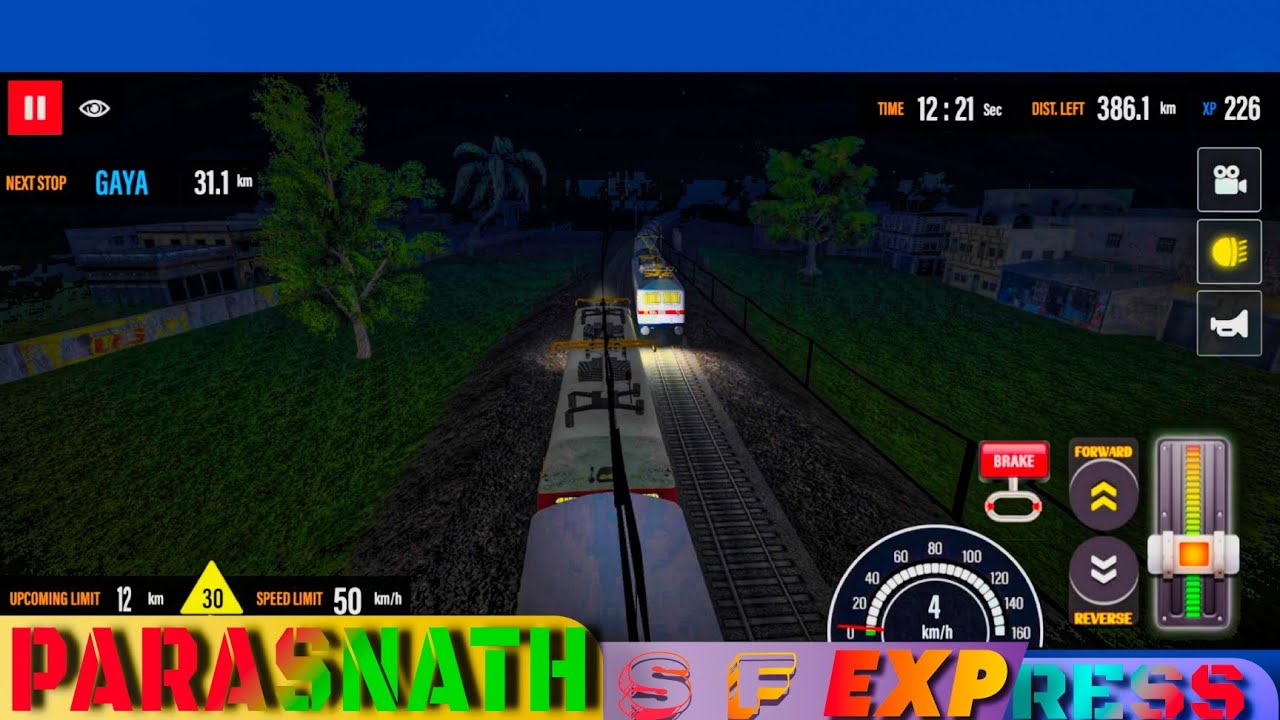  PARASNATH SF EXPRESS 12942 || GAMING WORLD 001 ||  🚃🚄