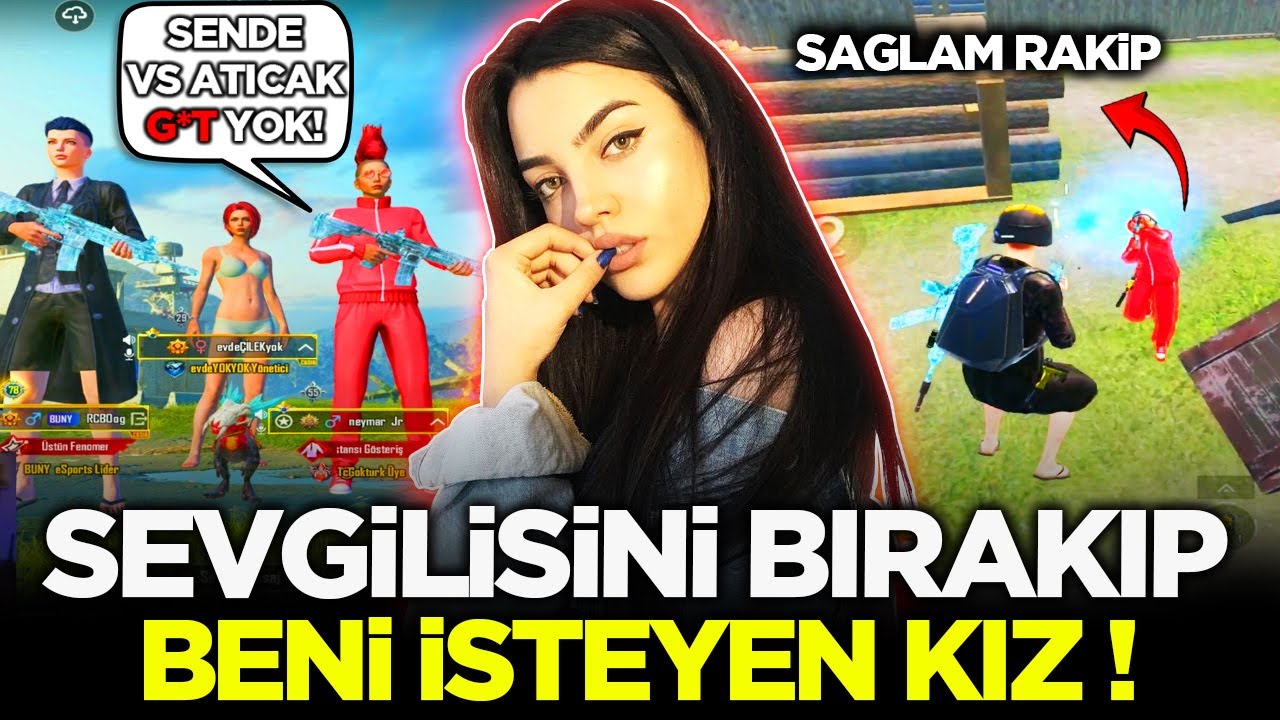 100 YILIN TROLL'Ü❗SEVGİLİSİ VARKEN BANA YÜRÜDÜ, SEVGİLİSİYLE VS ATTIRDI! / PUBG MOBİLE TROLL