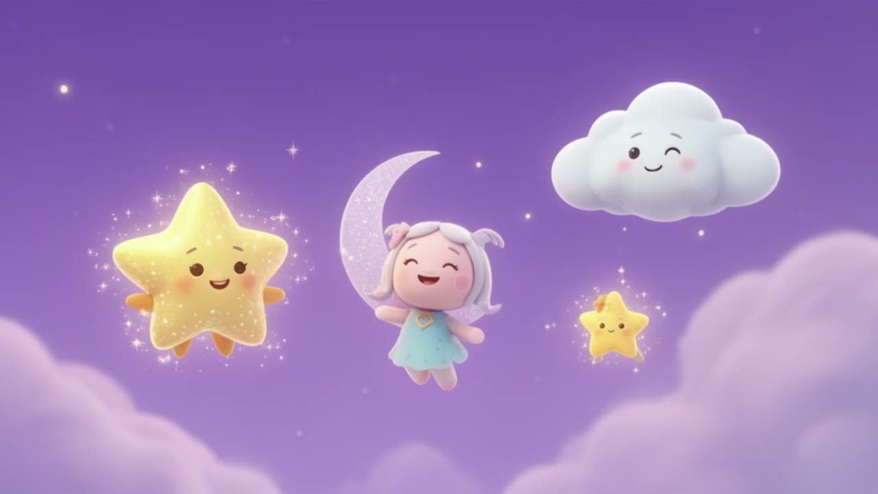 Sparkle and the First Quiet Star ⭐ | Gentle Bedtime Story for Kids | Tiny Little Stars