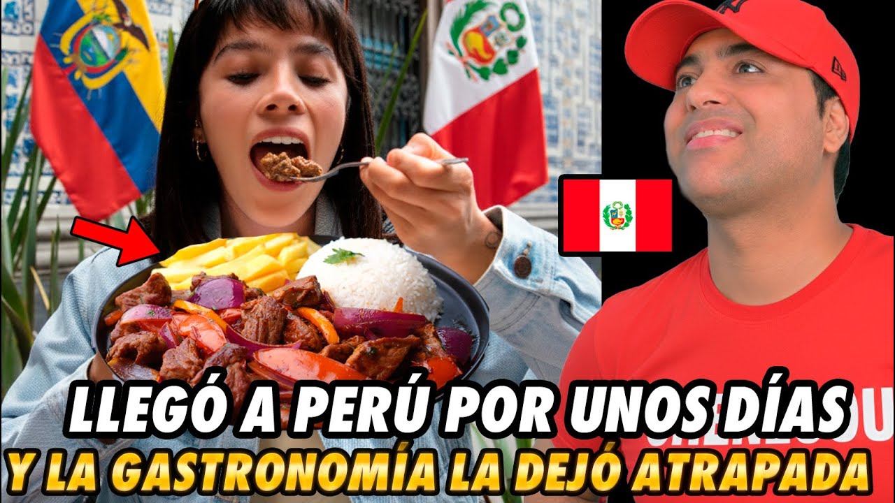 NO VAS A CREER LO QUE DIJO ESTA CHICA DE LA GASTRONOMÍA PERUANA