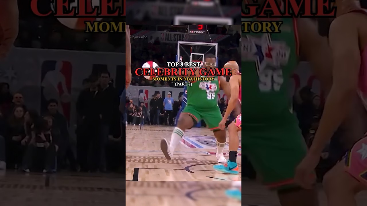 Top 8 BEST Celebrity Game Moments in the NBA | Part 2
