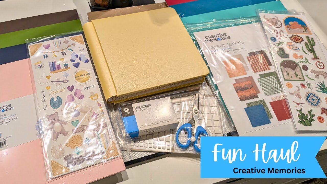 Creative Memories Haul | June 2025