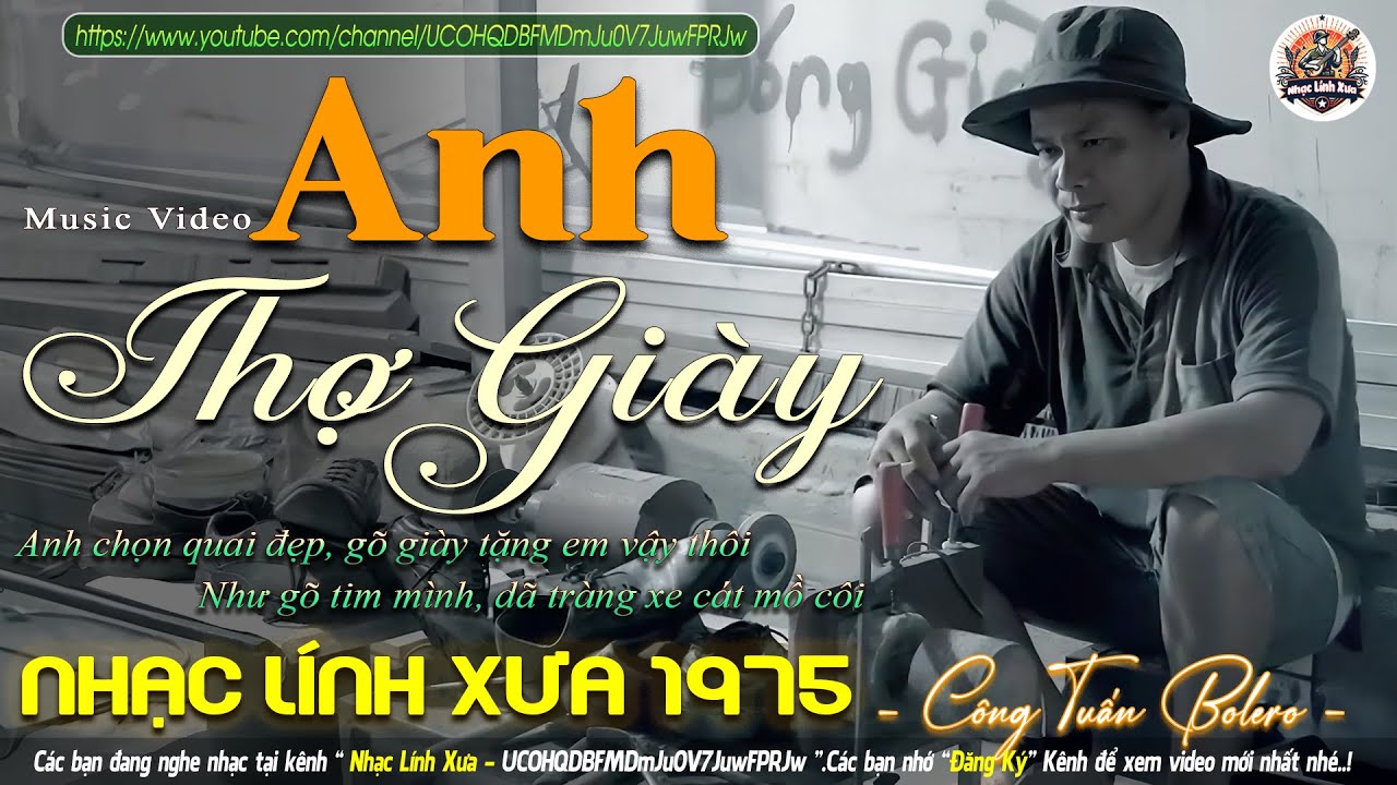 ANH THỢ GIÀY, CÕI NHỚ ➤LK NHẠC LÍNH TUYỂN CHỌN Mới Nhất✔️Giọng Ca Hải Ngoại Độc Lạ-CÔNG TUẤN BOLERO