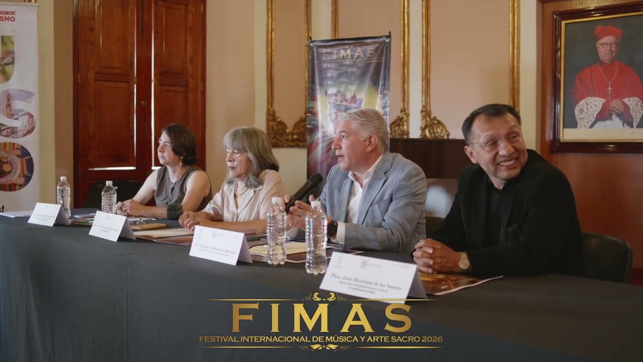 RUEDA DE PRENSA, PROGRAMACIÓN DEL FESTIVAL DE MÚSICA Y ARTE SACRO FIMAS 2026