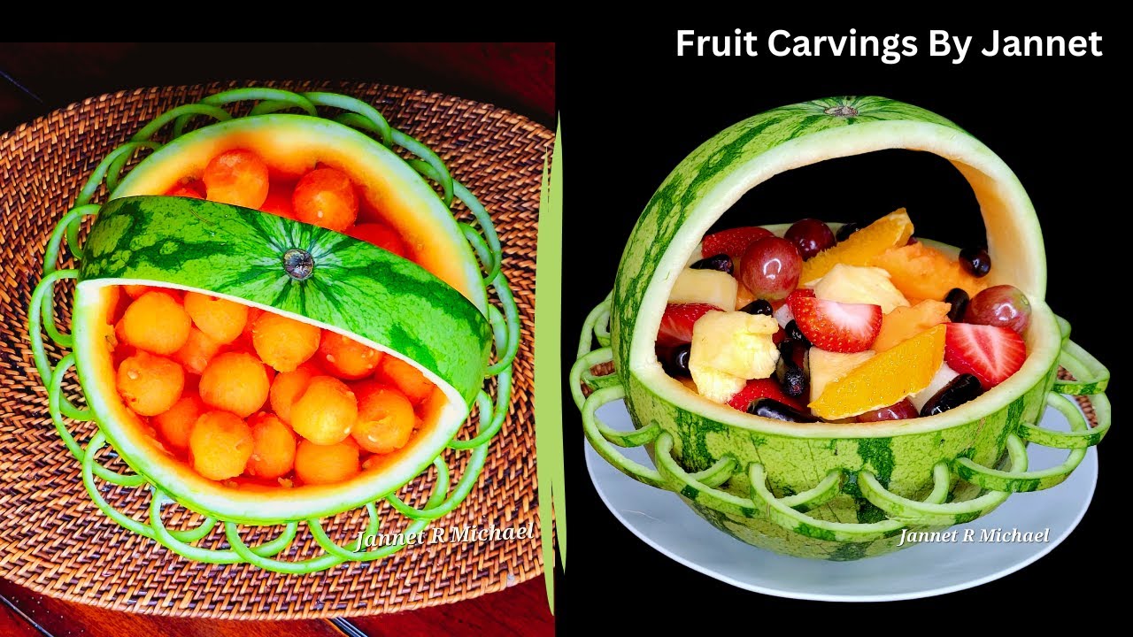 This Watermelon Basket Trick Will Amaze Your Guests