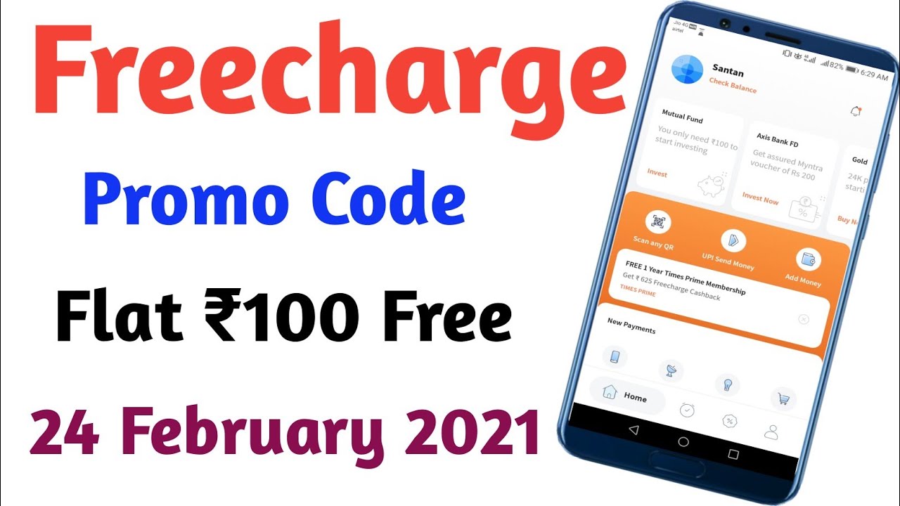 Freecharge New Offer | Freecharge Promo Code | Free Recharge Offer | Freecharge Trick 2021