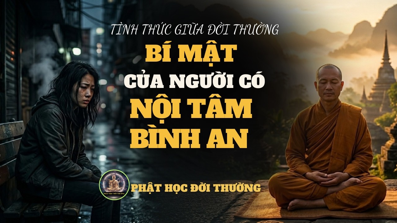 Tỉnh Thức Giữa Đời Thường | Bí Mật Của Người Có Nội Tâm Bình An