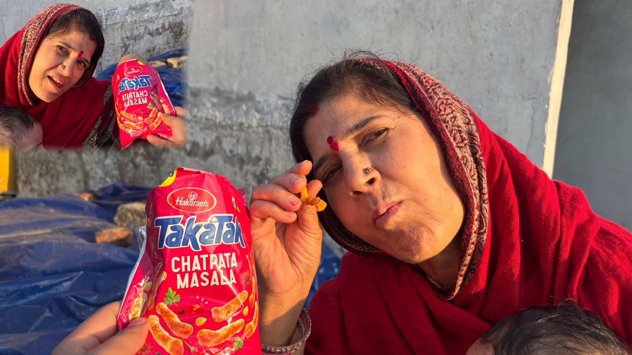 Mumma Ne First Time Taka Tak Khaya 🤣#dailyvlog 