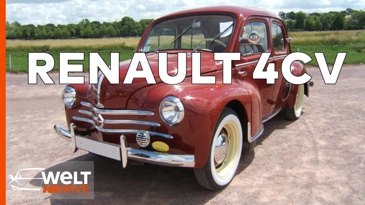 Renault 4CV - Wie der kleine Franzose die Welt eroberte! | WELT Drive Magazin