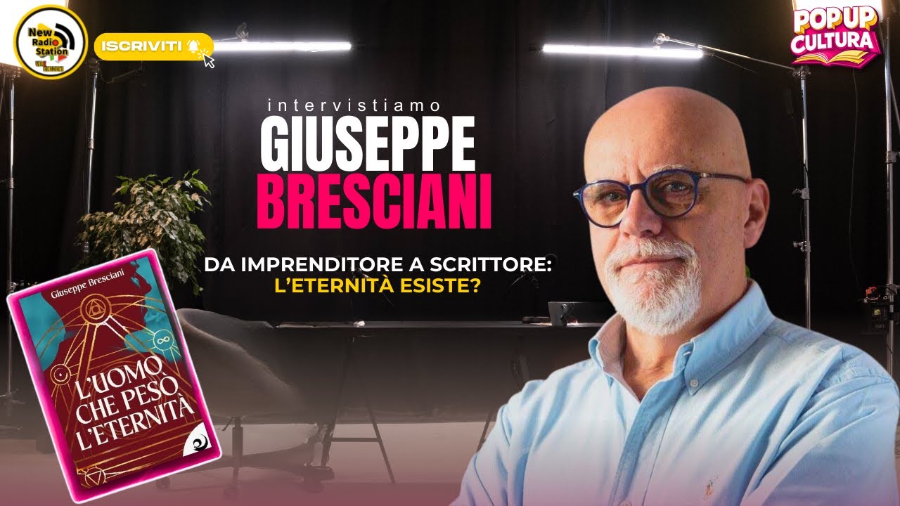 Da imprenditore a scrittore: Giuseppe Bresciani e la sfida dell’eternità | Pop-Up Cultura