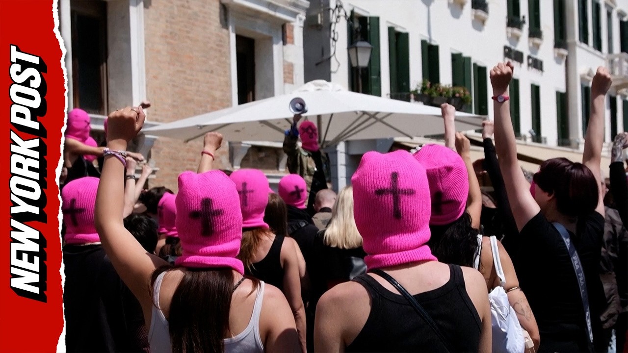 Russia's Biennale Return Sparks Dramatic Protests in Venice