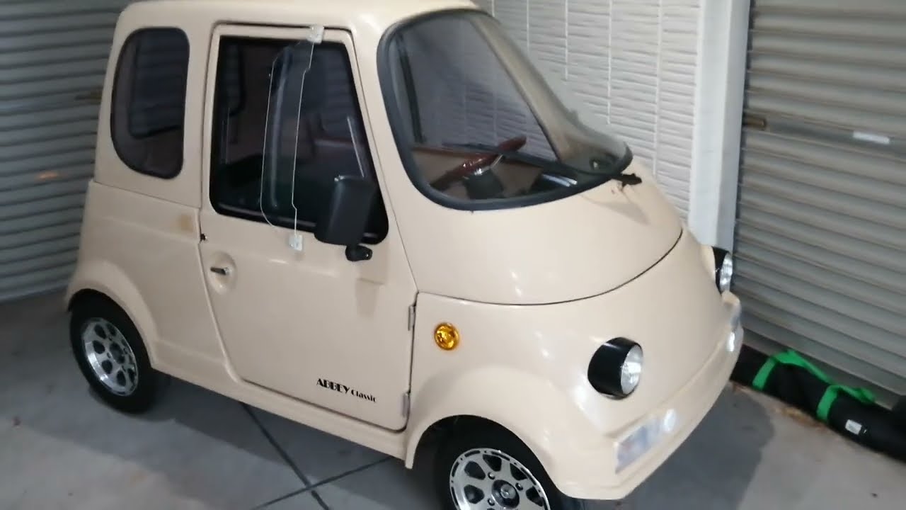 【本体紹介】　タケオカアビー40周年記念車　takeoka abbey ミリュー　T-10 ララ　タケオカ自動車工芸　世界限定生産40台　マイクロカー　超小型モビリティ　ミニカー　省エネ環境にやさしい