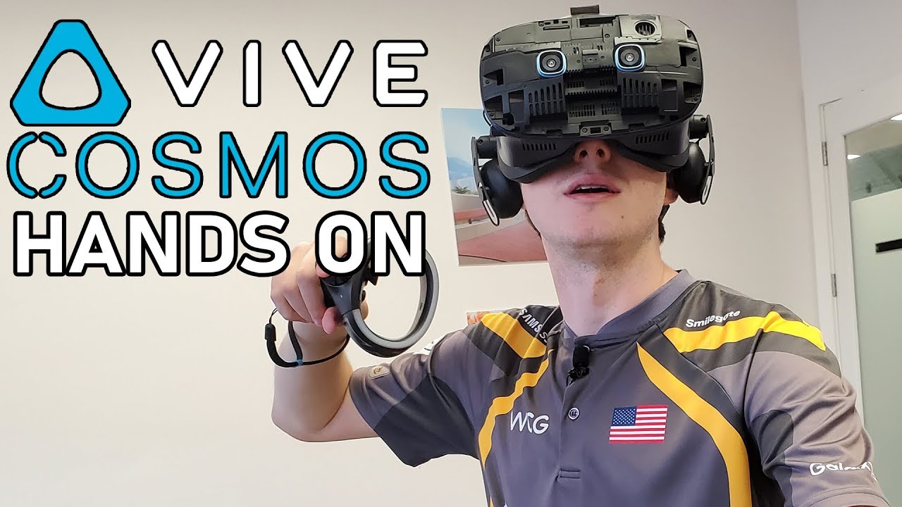 HTC Vive Cosmos Hands-On! | Better than Competitors?