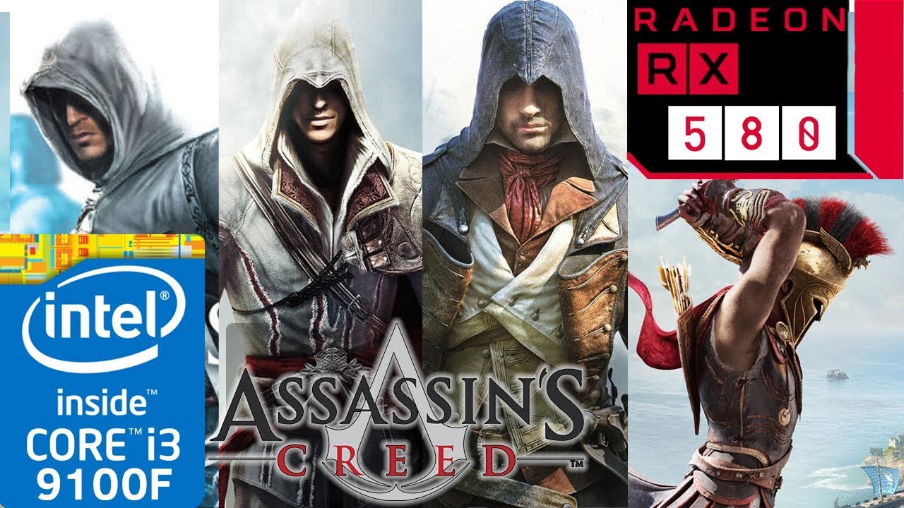 RX 580 | Assassin's Creed Franchise - ENTIRE PC Series