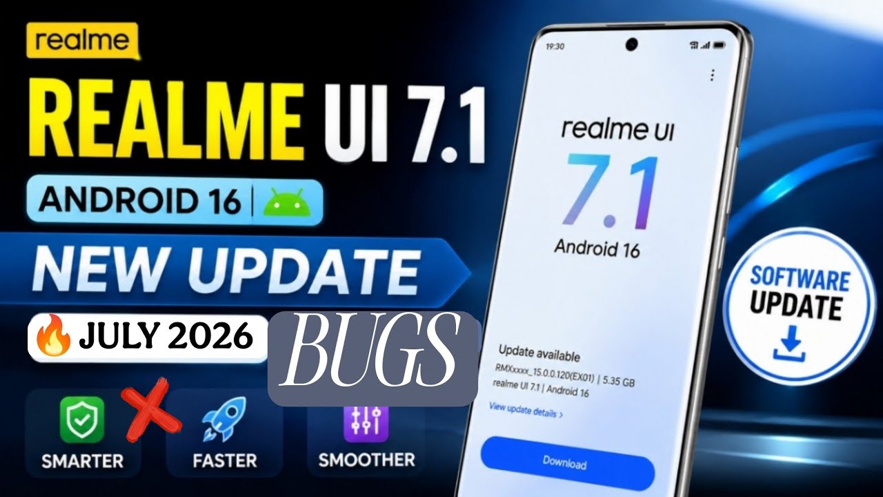Realme UI 7.1 Latest Update Rollout | Realme GT 7 Camera Bugs | Don't Update After Watching 🙏