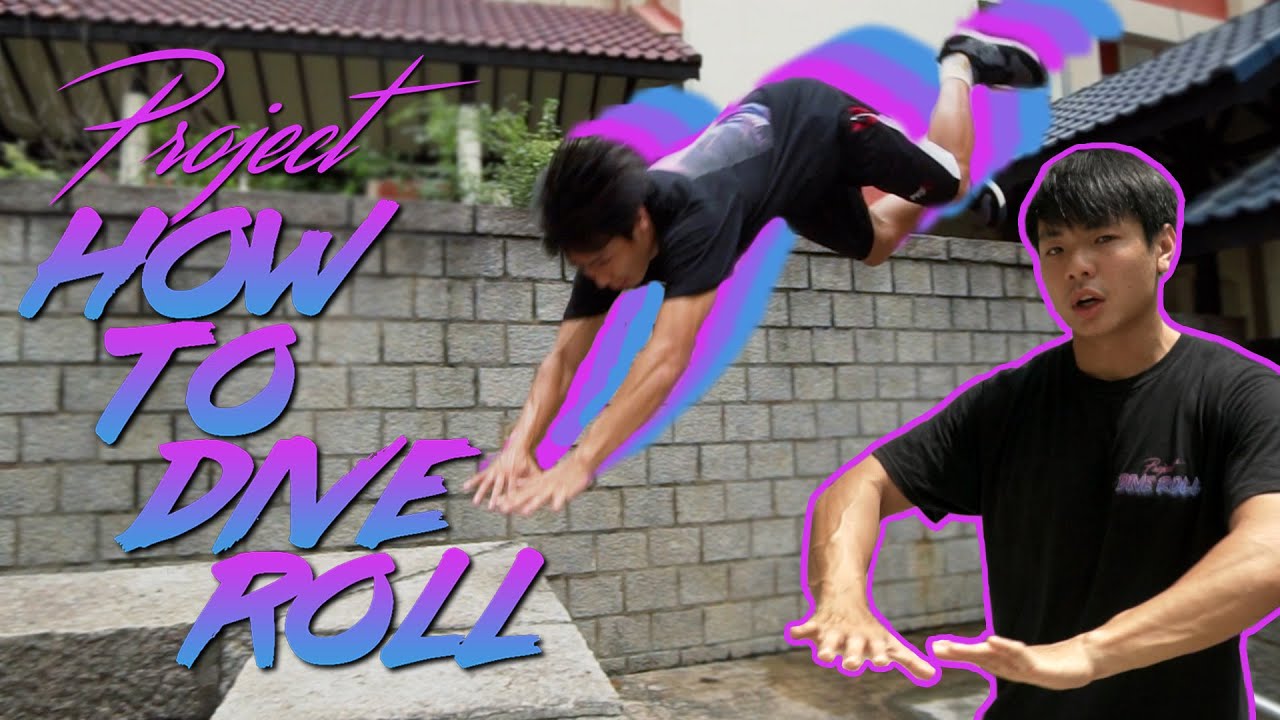 PROJECT HOW TO DIVE ROLL! (Learn Rolls on Obstacles)