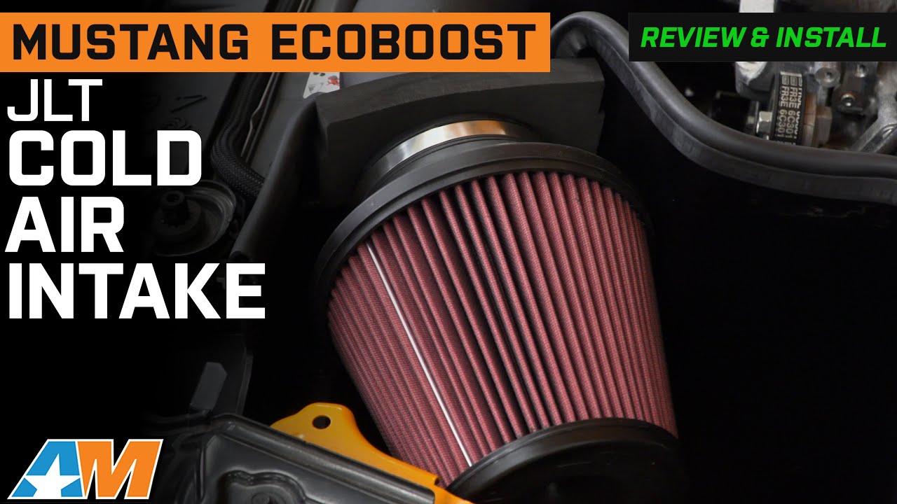 2015-2020 Mustang EcoBoost JLT Cold Air Intake with Red Oiled Filter Review & Install