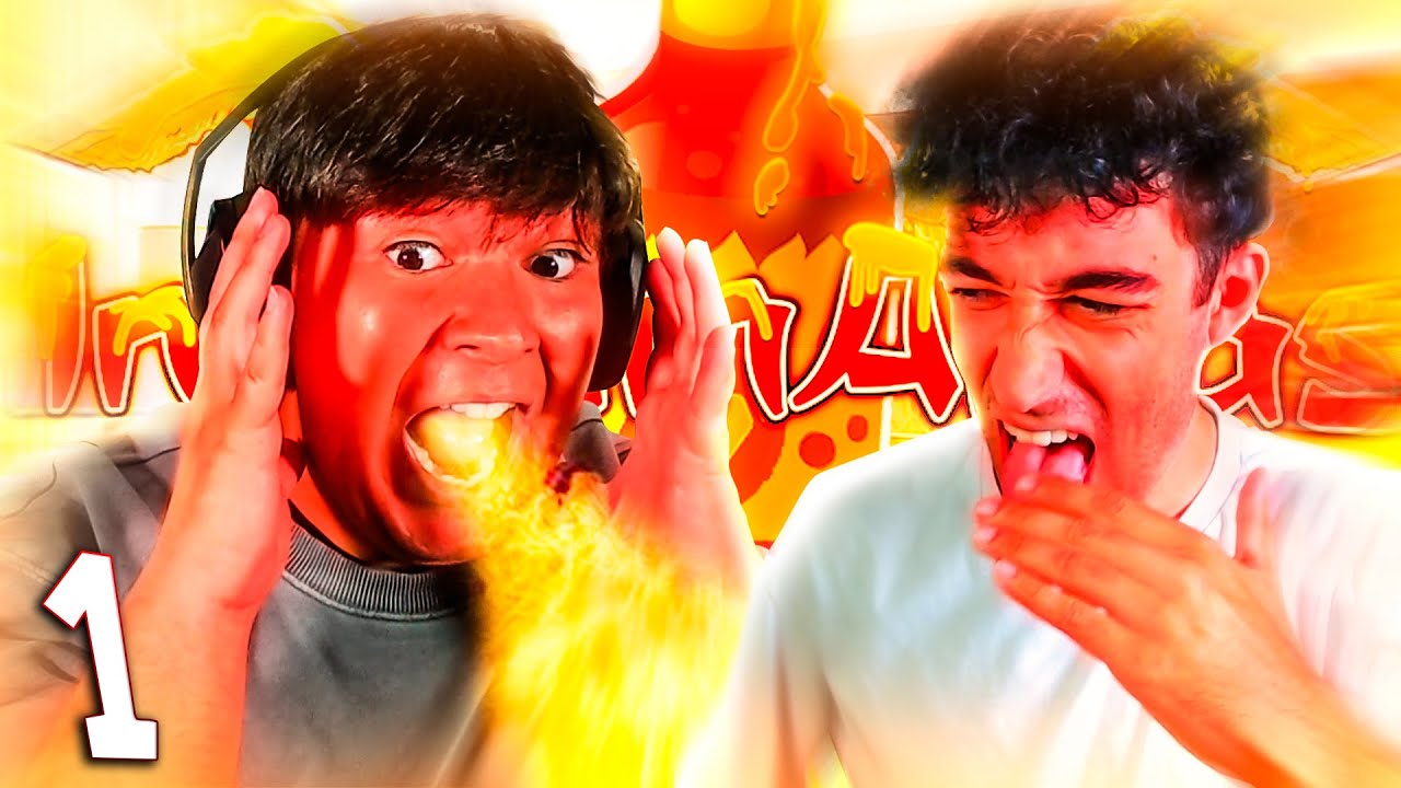 El reto M&Aacute;S PICANTE de INAZUMA🌶️🔥 | INAZUMALITAS - EP.1 ft: @AdriSylver23
