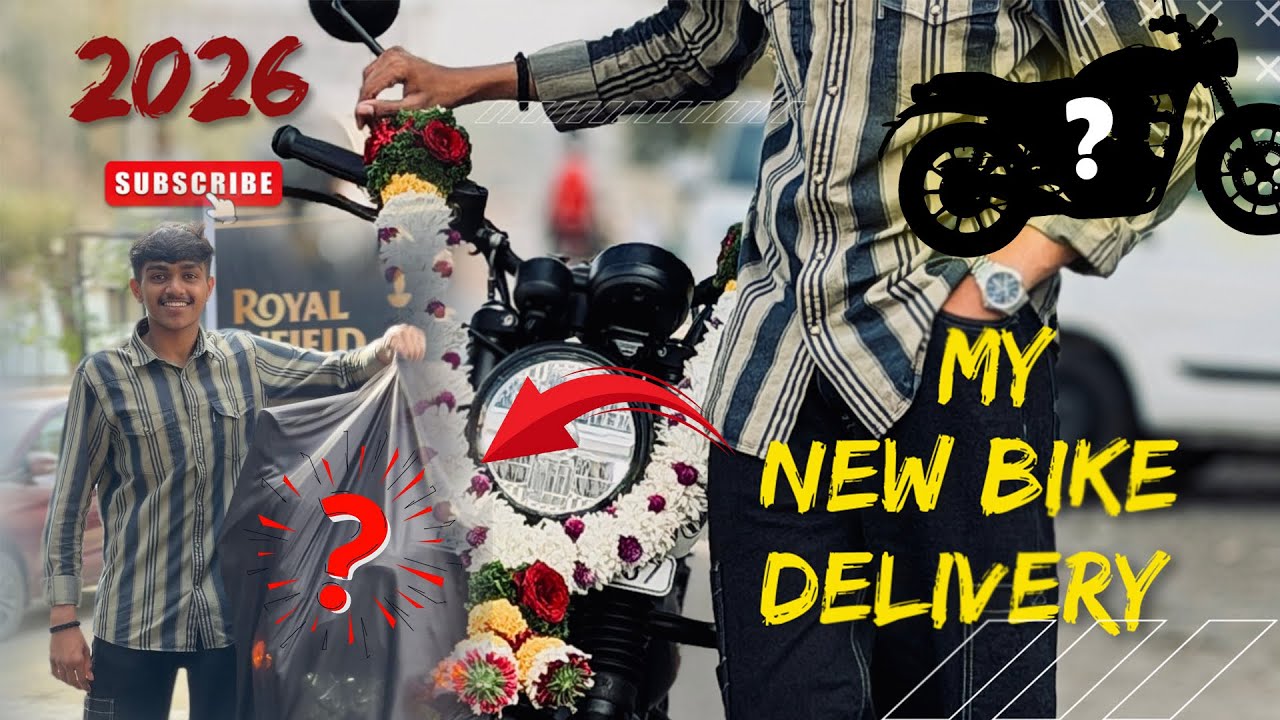 New Bike Delivery 🥳🎉 || नवीन बाइक घेतली || पण कोणती ???