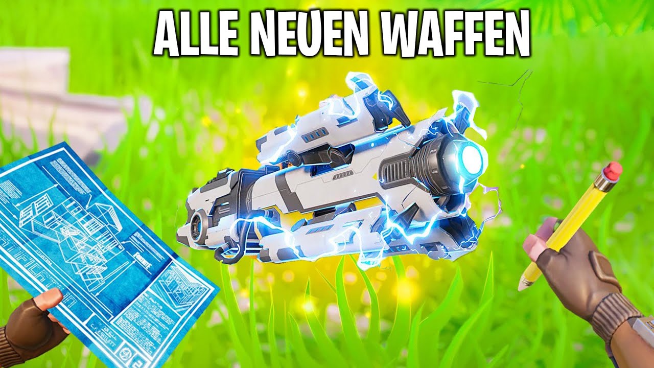 alle NEUEN MYTHISCHEN WAFFEN in Fortnite!