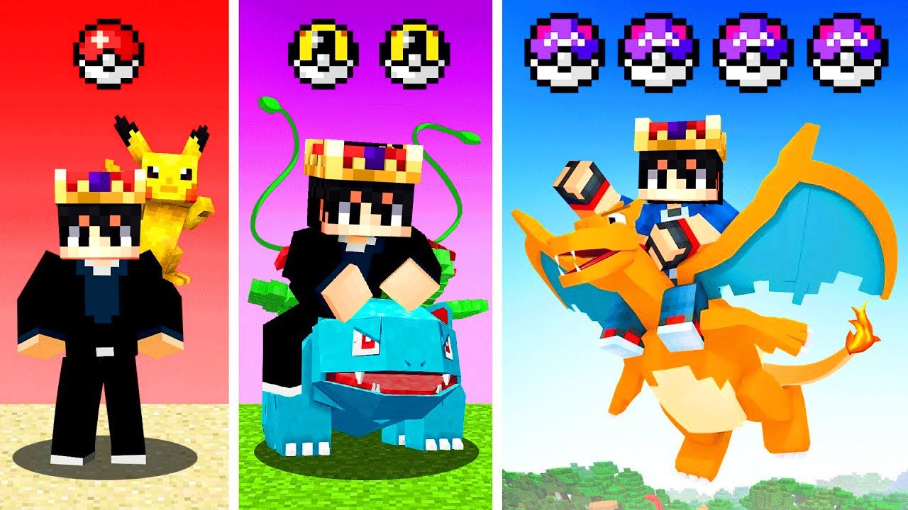 Minecraft'ta 1.000.000TL DEĞERİNDE BÜTÜN POKEMONLARI YAKALADIM!