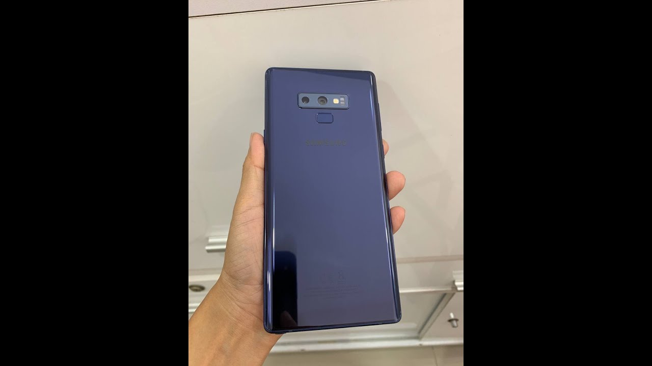 Samsung Note 9 | blue color for S-pen || the best for series note || ASMR