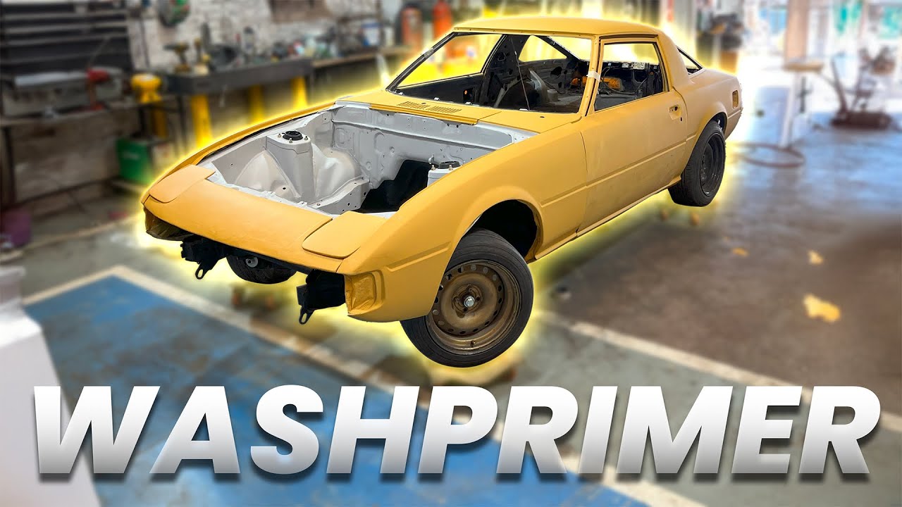 Ya pintamos con WASH PRIMER!