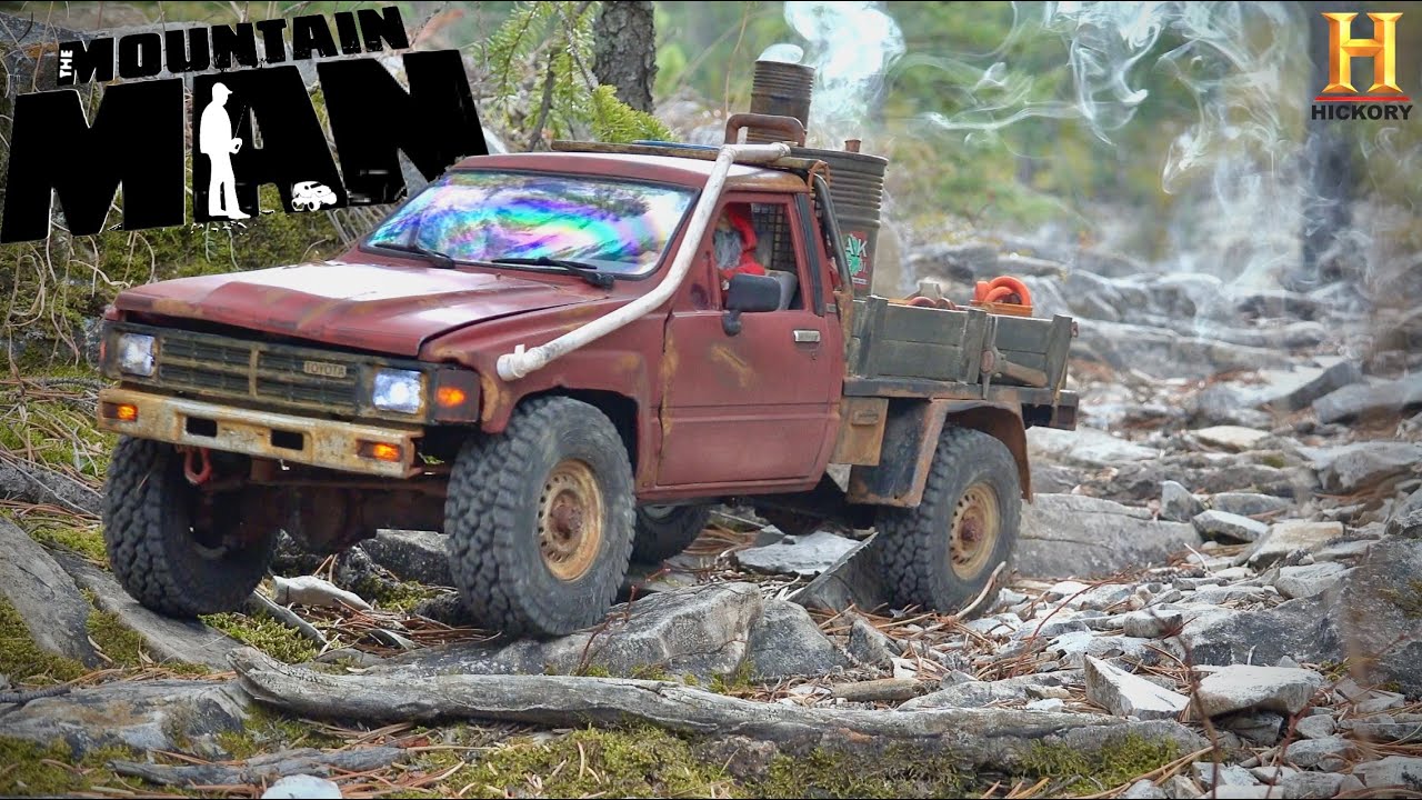 The Mountain Man wood burning powered replica build first run by Scale Town - RC CWR