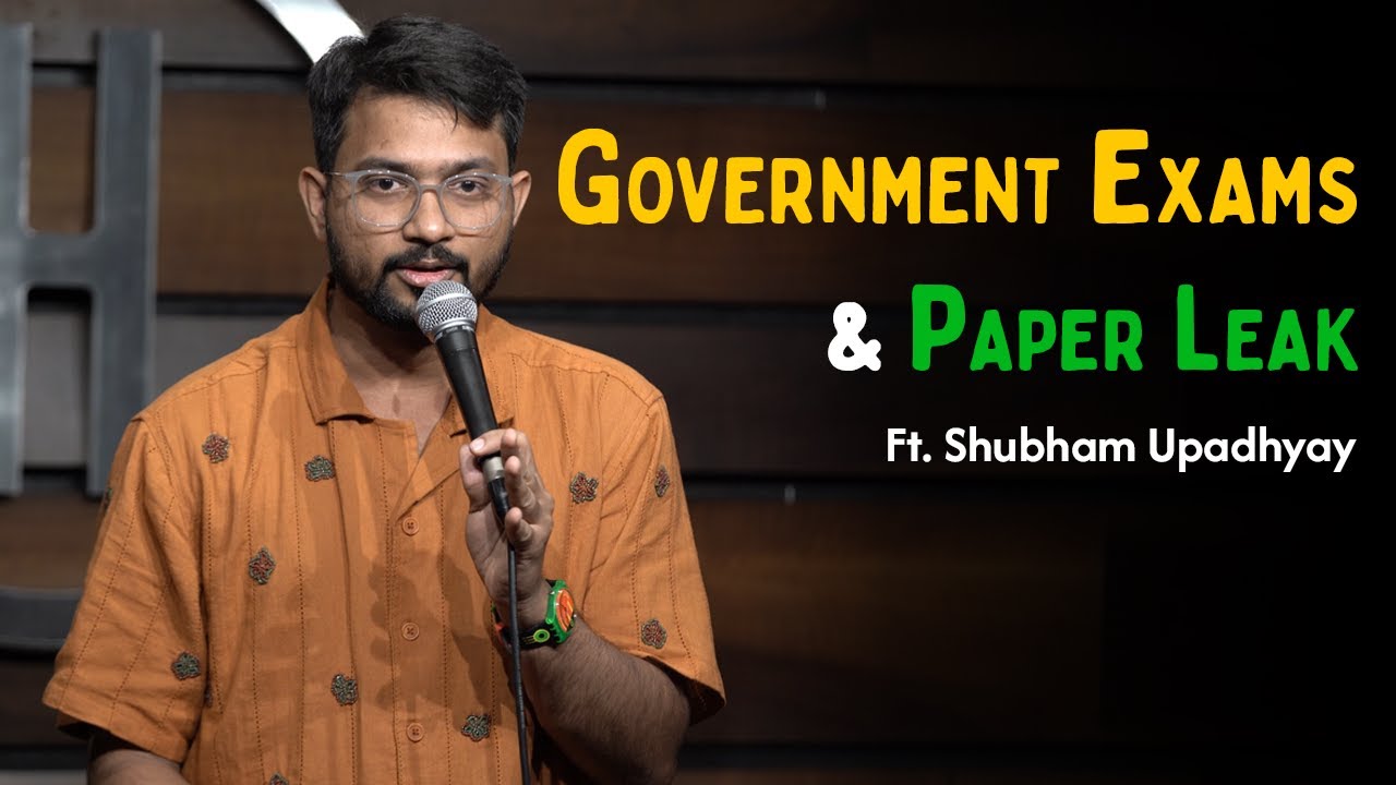 Government Exams & Paper Leak! Stand-up Comedy by Shubham Upadhyay #standupcomedy #governmentexam