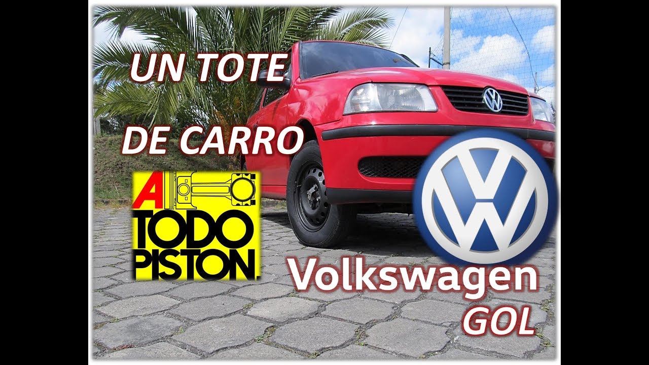 Un Tote de Carro Volkswagen gol modelo 2000 1600.