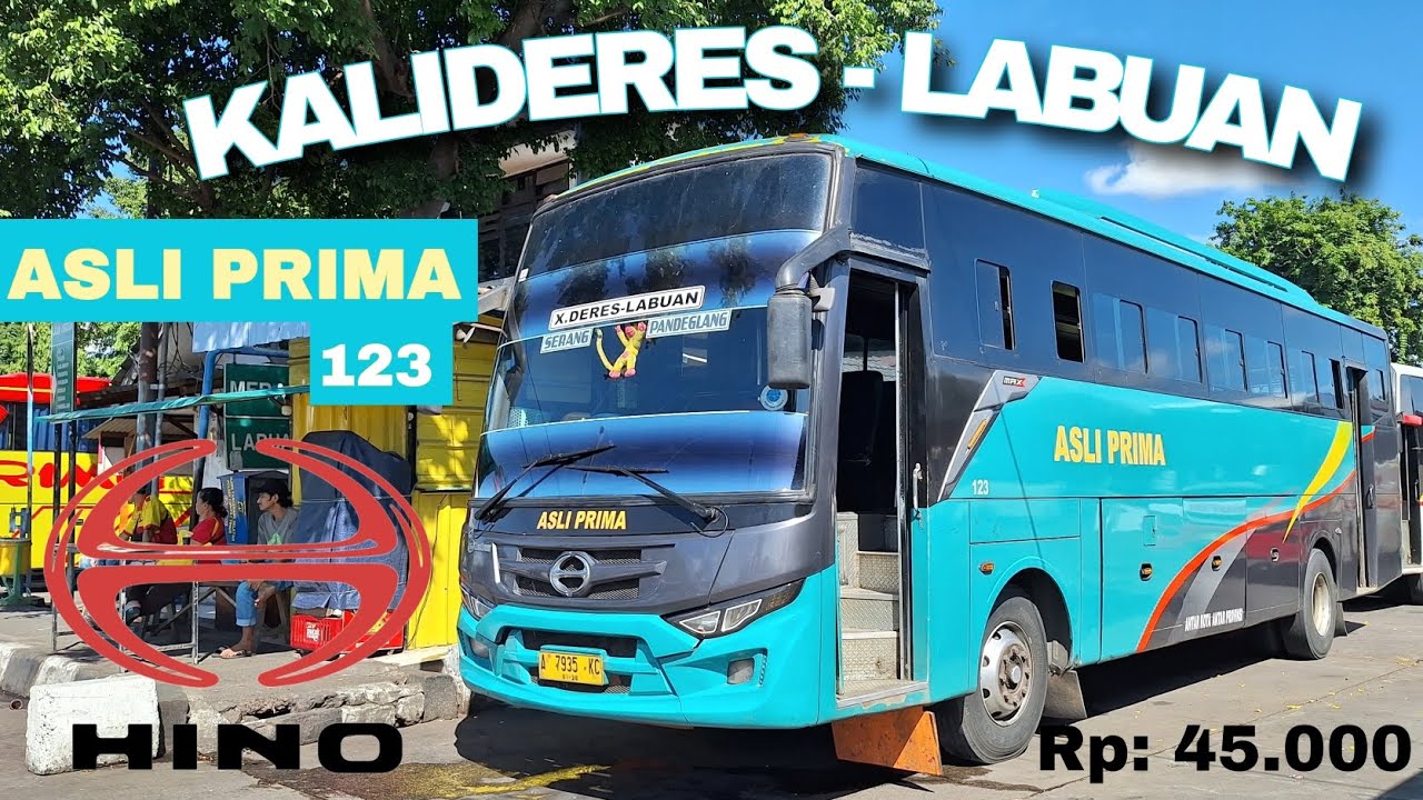 EKONOMI CLASS ‼️ TRIP REPORT BUS  ASLI PRIMA KALIDERES - LABUAN  BUS BANTER DI JALURNYA