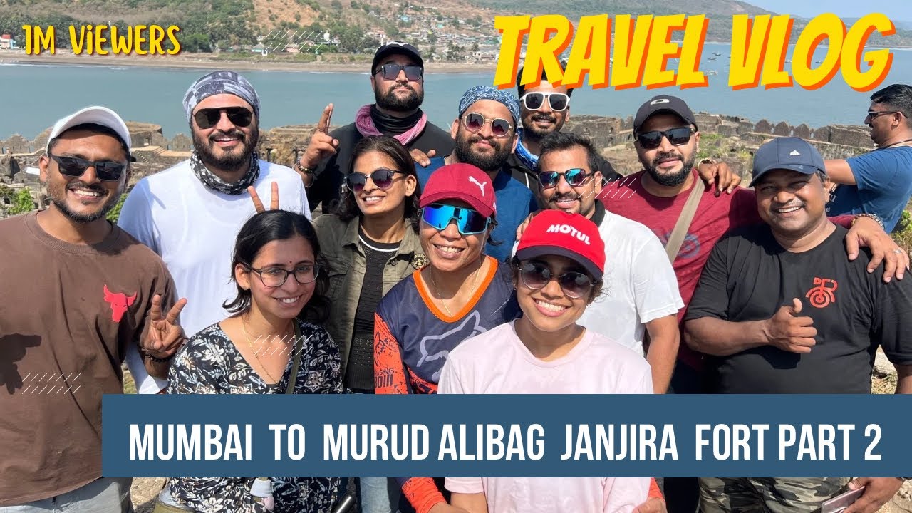 Mumbai to Murud Janjira Fort Exploration Part2|Alibaug on a Budget Motorcycle Ride Triumph Speed 400