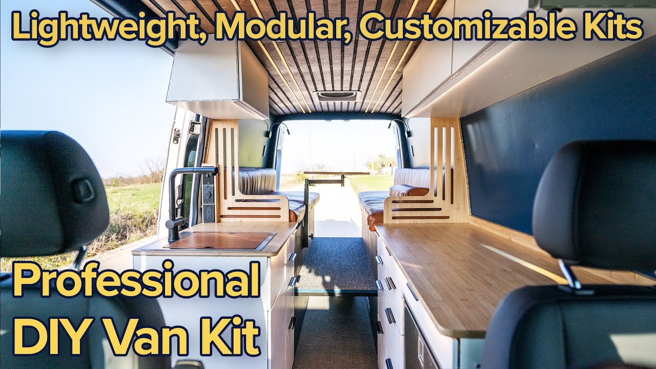 Professional-Grade DIY Campervan Kit: Build your own van like a pro, the first time!