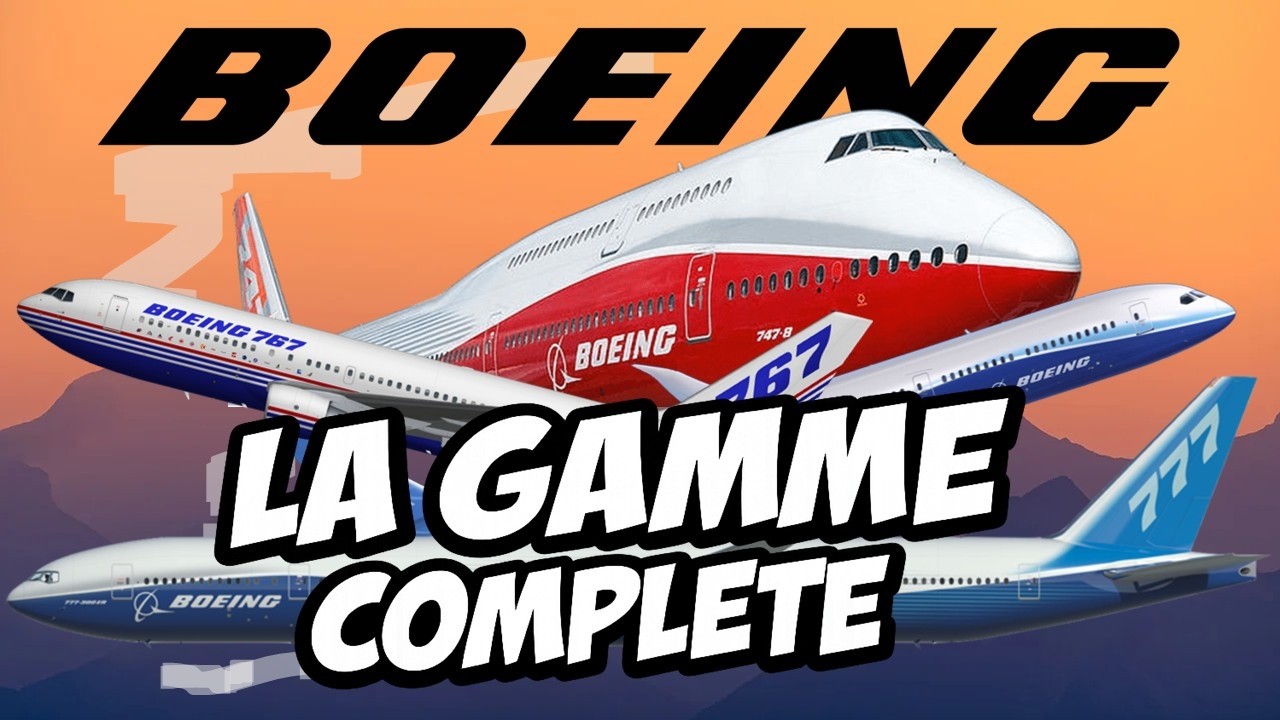 La gamme complète de Boeing expliquée (Long-courrier n°3) Ère de la réaction