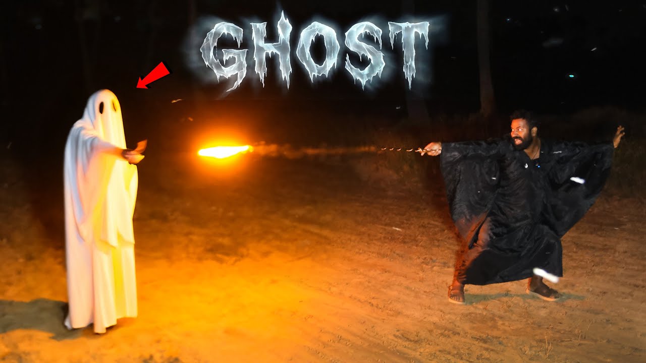 Hunting Ghost With Harry Potter Magic Wand | DIY | പ്രേതത്തിന്റെ ഓടിക്കുന്ന മന്ദ്രിക വടി | M4 Tech |
