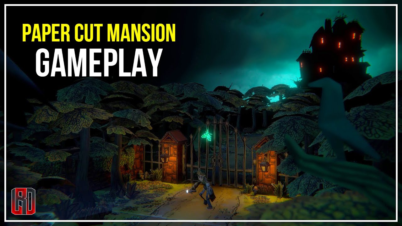 Paper Cut Mansion Gameplay {1080p 60FPS} | No Commentary