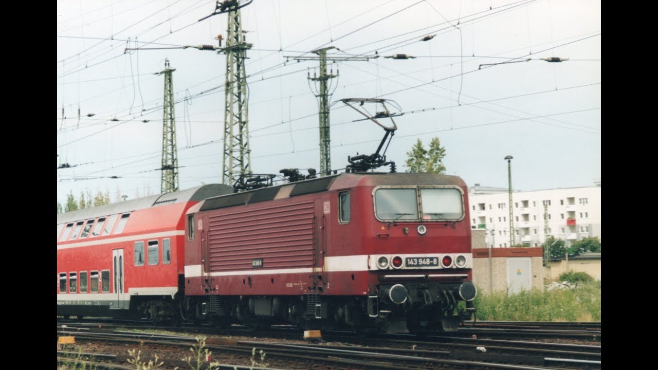Magdeburg Hbf Ausfahrt Marienborn am 23.05.2003