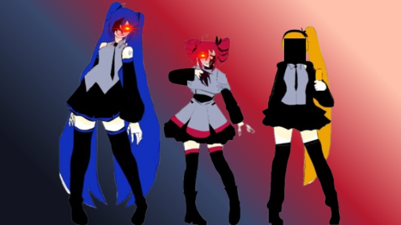 Roblox Forsaken All Project Diva Deep Blue Characters as 1x1x1x1!!!