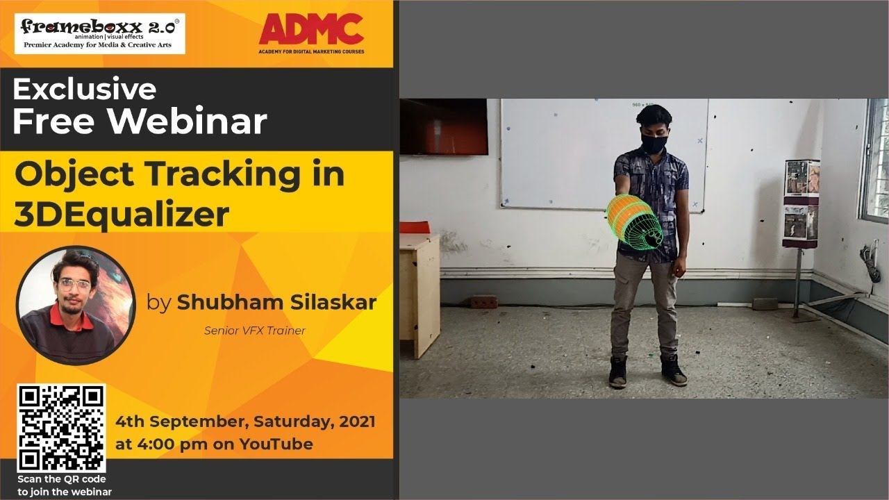 Webinar | Object Tracking in 3D Equalizer