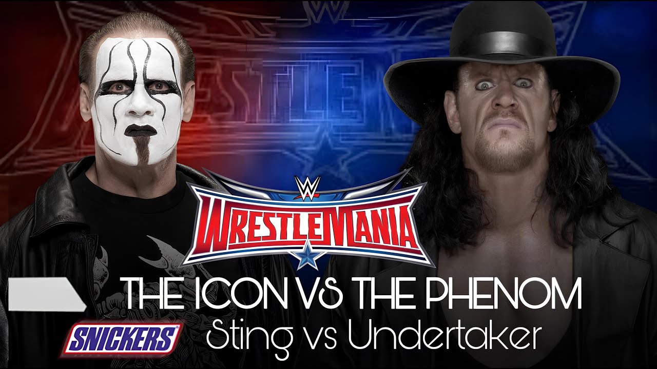 Стинг против Андертейкера: WrestleMania 32 (Полный матч)