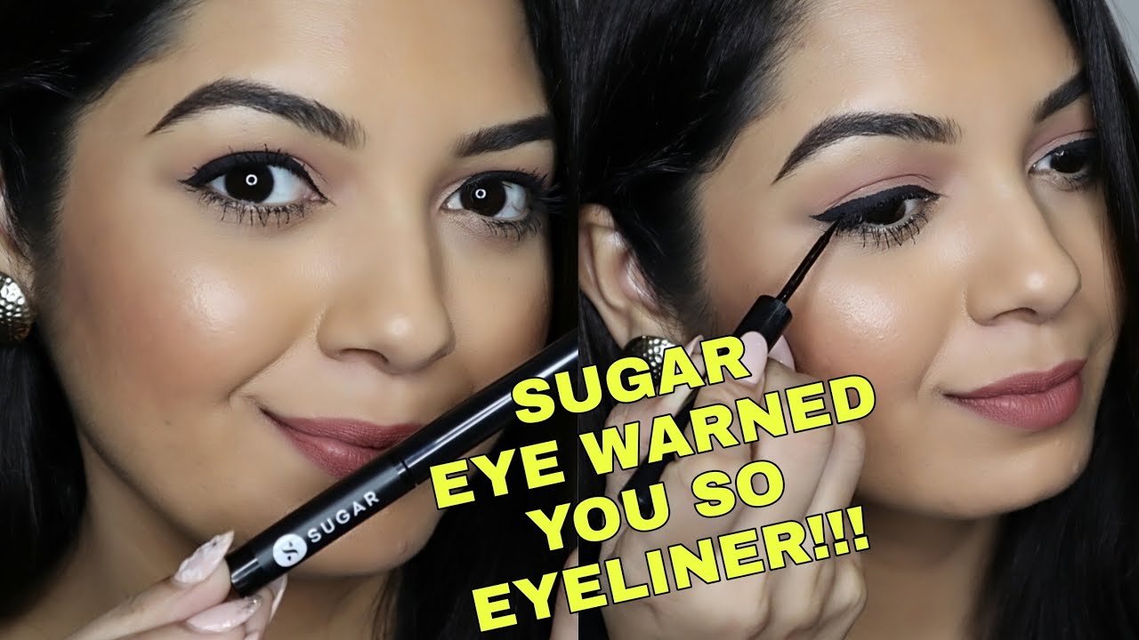 SUGAR EYE WARNED YOU SO!!! DOUBLE MATTE EYELINER | REVIEW & DEMO