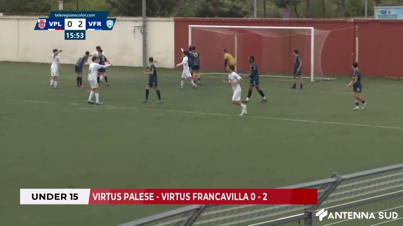 30 MARZO 2025 - UNDER 15: VIRTUS PALESE - VIRTUS FRANCAVILLA 0 - 2