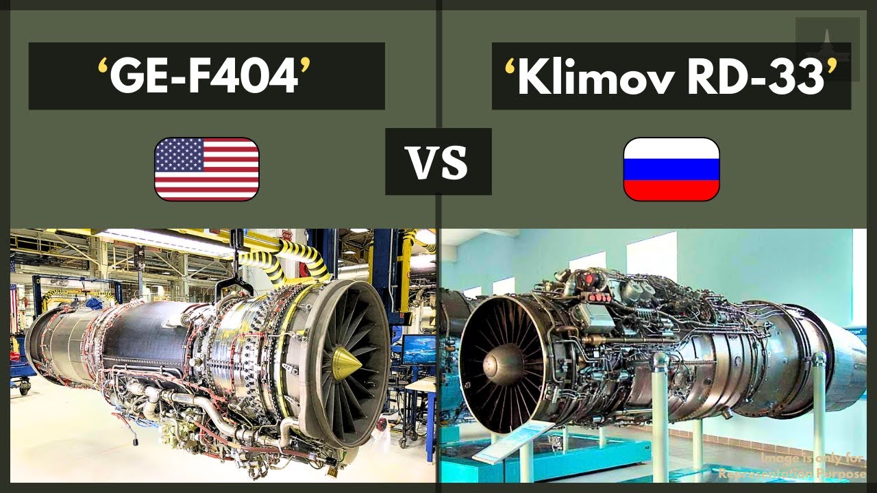 Сравнительный анализ: американский двигатель General Electric F404 и российский реактивный двигат...