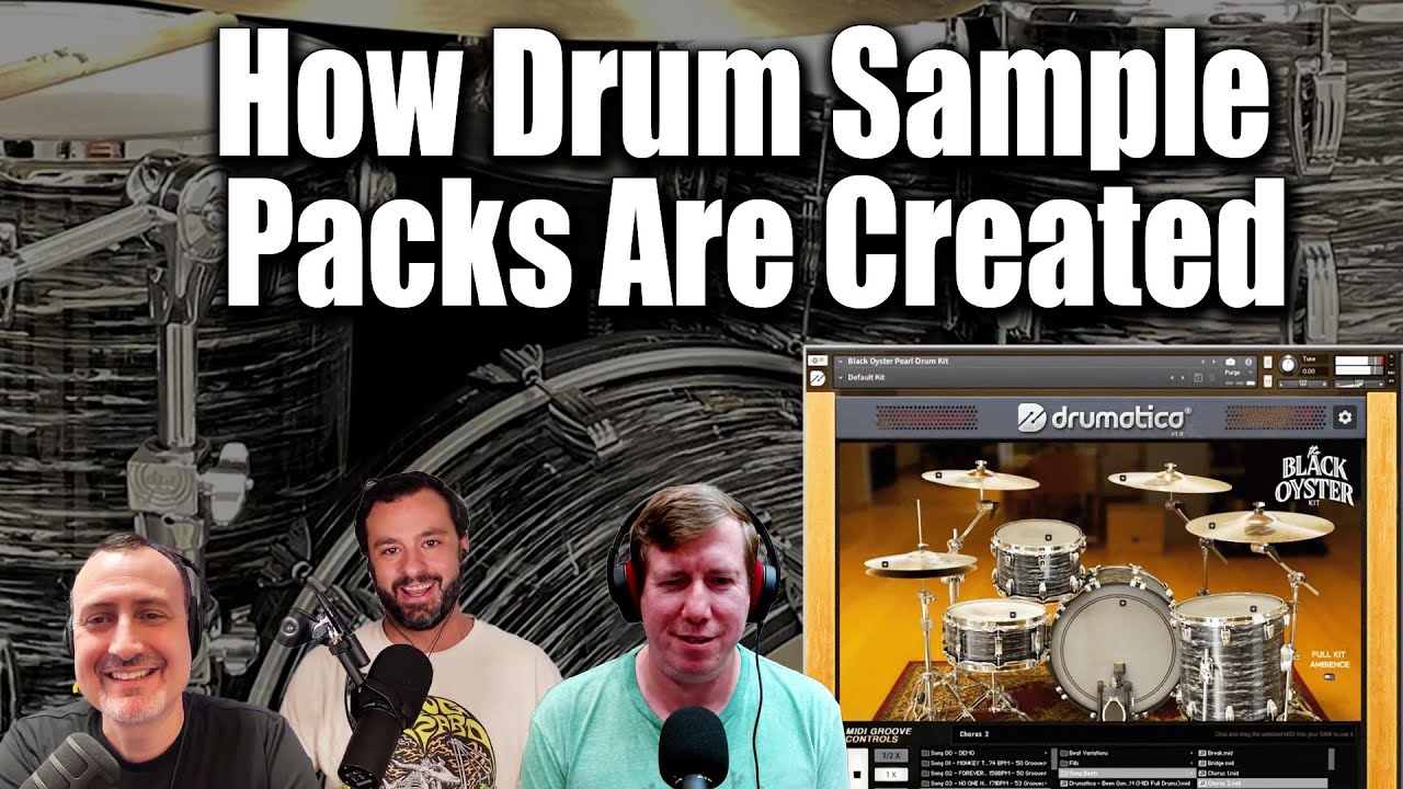 How Drum Sample Packs Are Created with Shawn Fields and Darrell Thorp