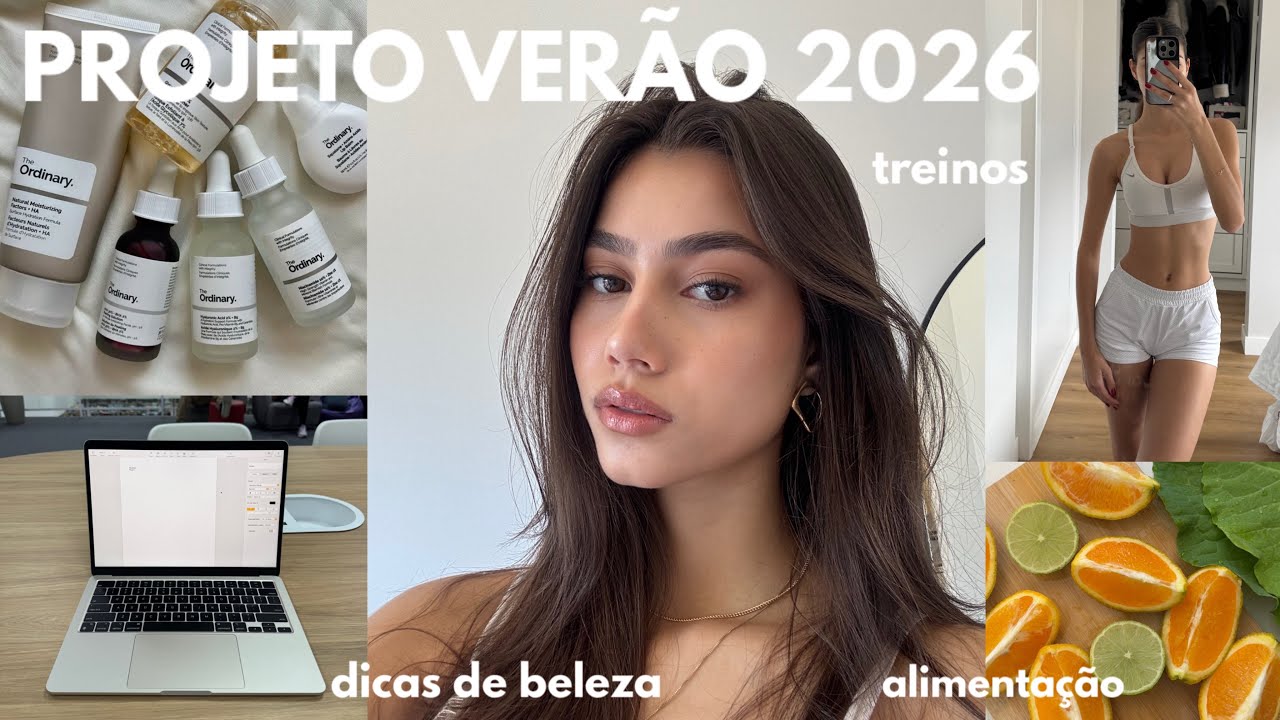 projeto verão 2026| vlog de alimentação, treino & autocuidado 