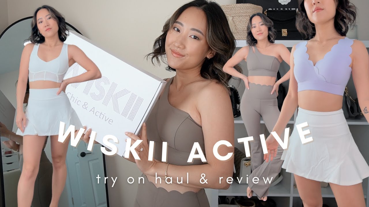 WISKII ACTIVE try on haul & review | the cutest activewear sets!