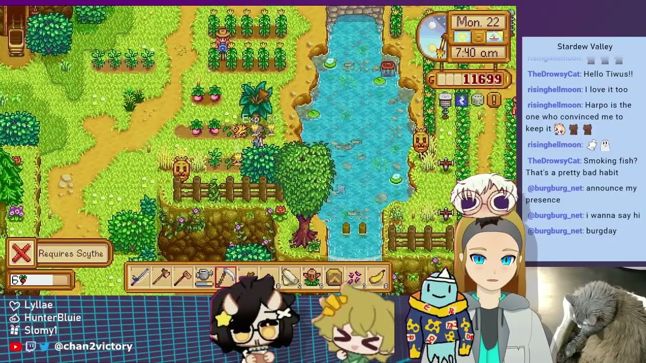 【Stardew Valley】 #7 Hi chat! Today, we're breaking and entering Robi's pantry for all his butter