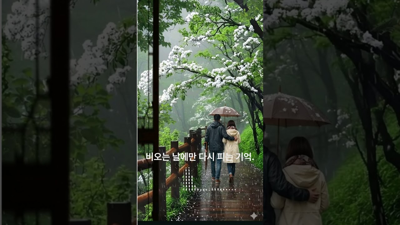 비오는 날에만 다시 피는 기억
